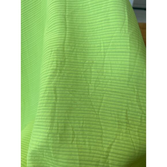 Vintage 60s Lime Green Lace Applique Maxi Party Dress - Picture 9 of 9